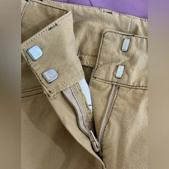 Equine Couture Tan Equestrian Riding Pants. Size 24 sporty Natalia - Picture 10 of 11